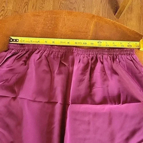 Maggie Sweet Flowy Skirt Purple Size 1X - Picture 7 of 8